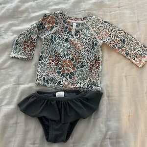 Like new Rylee and cru swim suit 3/6 months